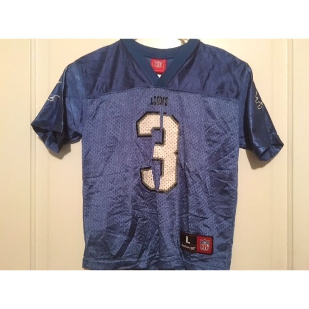 DETROIT LIONS JOEY HARRINGTON SIZE BOYS LARGE (7) T-SHIRT